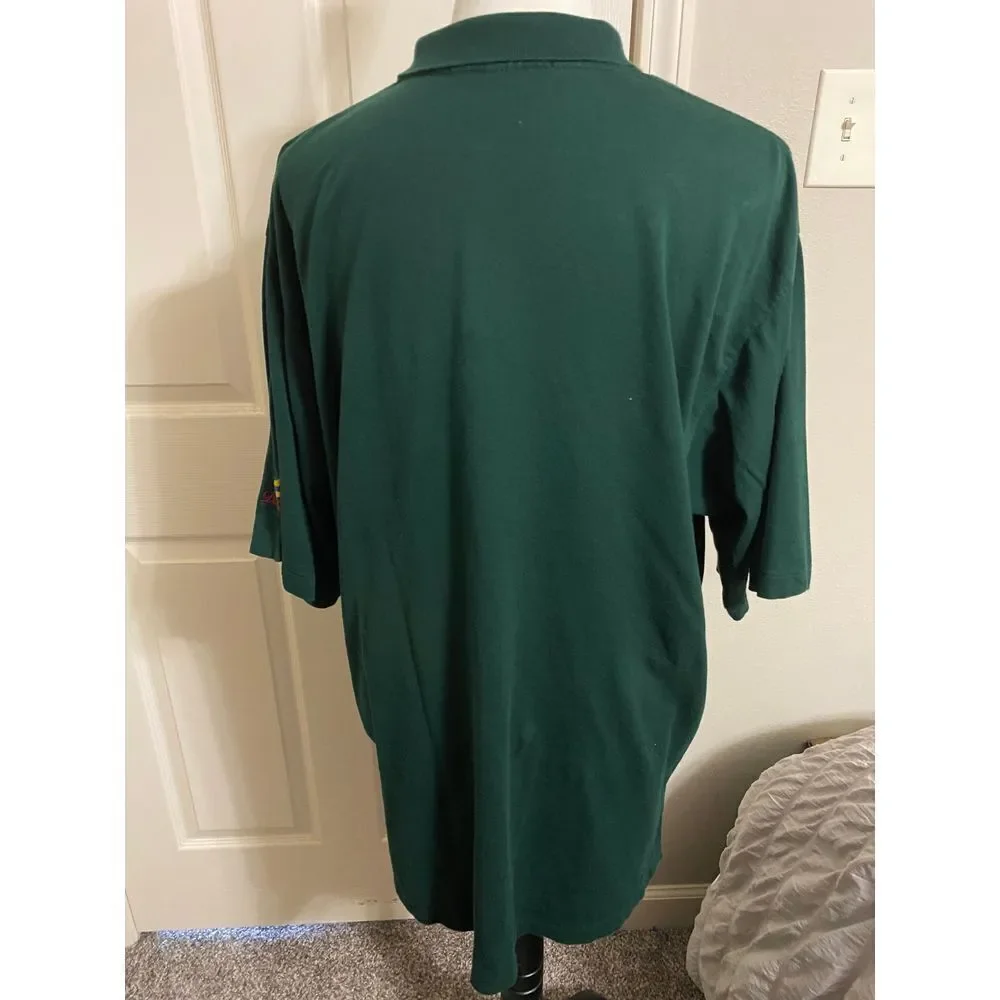 Polo Golf Ralph‎ Lauren Men's Large Polo Shirt Green Embroidered Logo